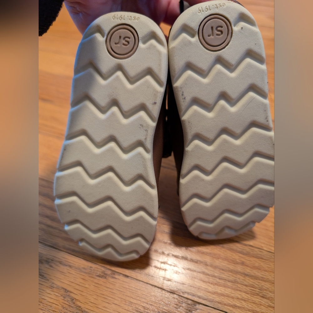 Stride Rite Brown Boys' Velcro Sneakers - Picture 2 of 4